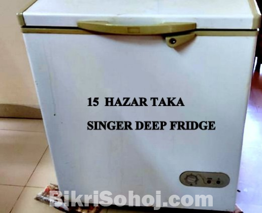 SINGER DEEP FRIDGE 15 HAZAR TAKA